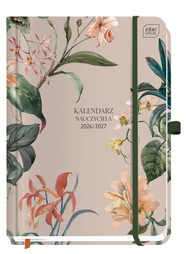 Kalendarz nauczyciela 2026/27 B5 Orchids