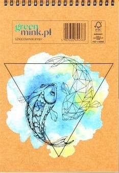 Szkicownik Ryby, greenmink.pl