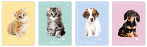 Zeszyt A5/32K kratka UV Puppy Sign (10szt)