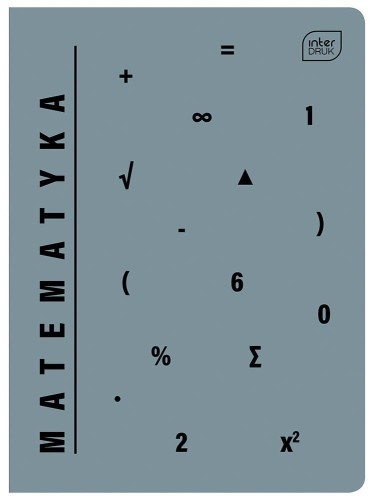 Zeszyt A5/60K kratka UV Matematyka (10szt)