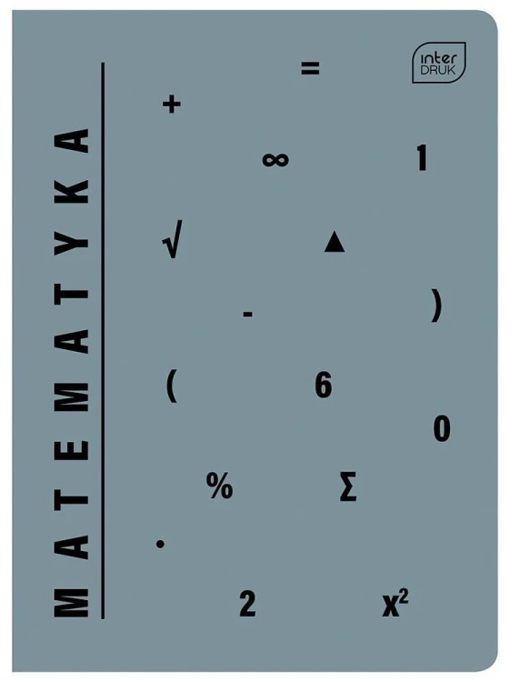 Zeszyt A5/60K kratka UV Matematyka (10szt)