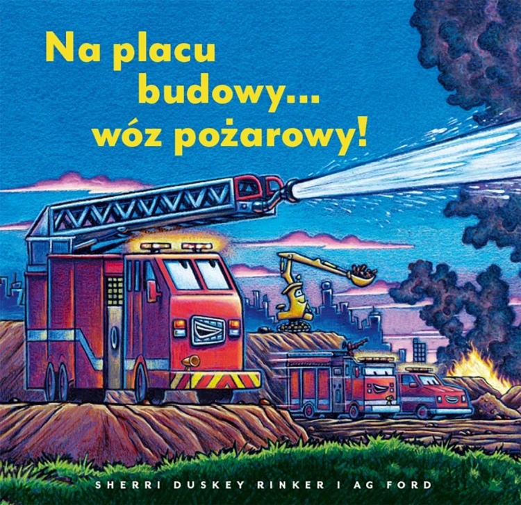 Na placu budowy... wóz pożarowy!