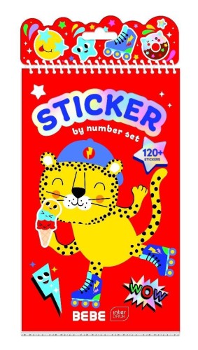 Wyklejanka po numerach z naklejkami Bebe Kids