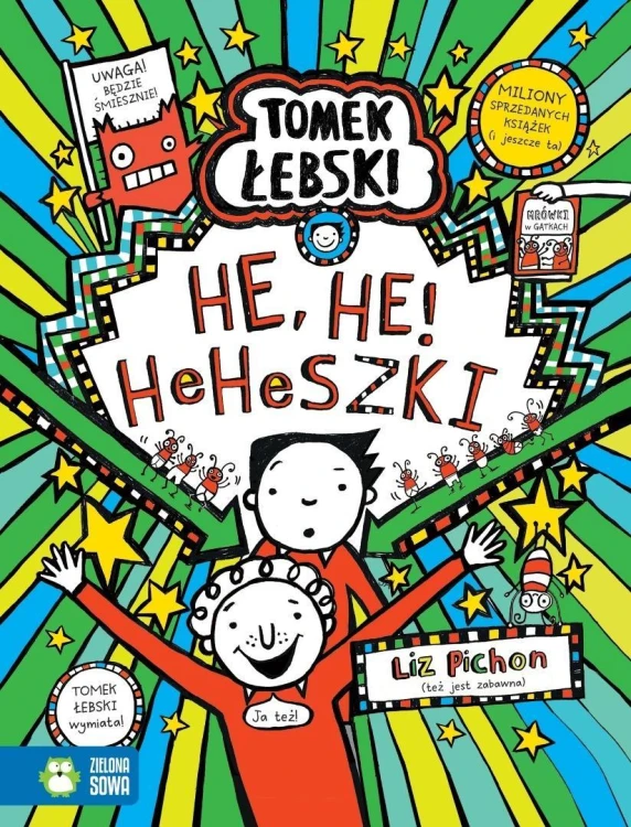 Tomek Łebski. He, he... Heheszki, Liz Pichon