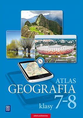 Atlas SP 7-8 Geografia WSiP, praca zbiorowa