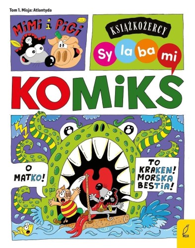 Książkożercy. Sylabami. Komiks. Mimi i Pigi