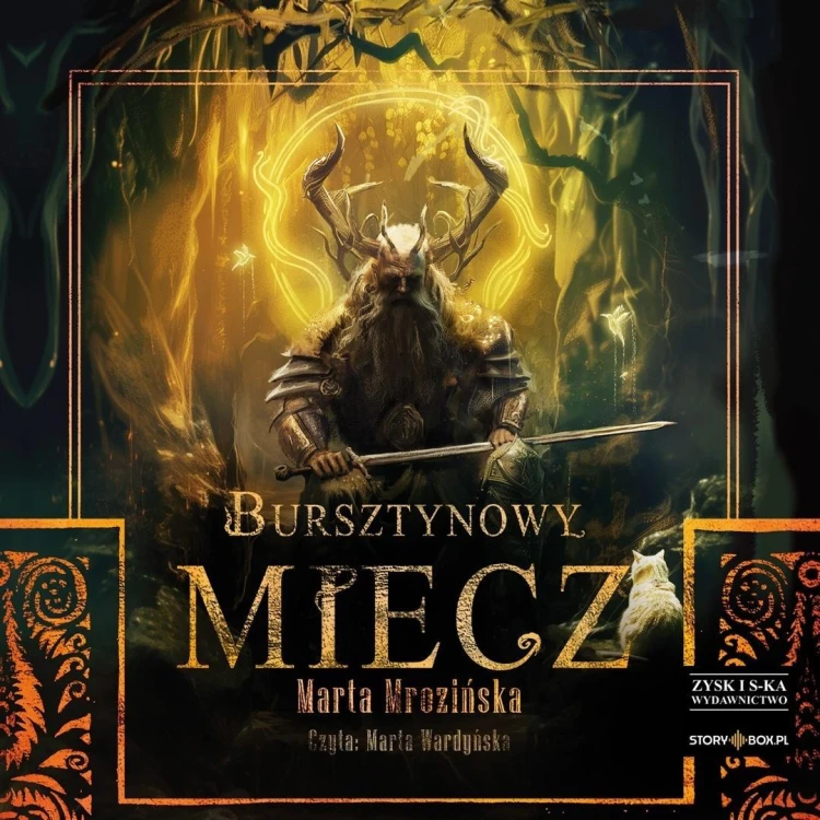 Bursztynowy miecz audiobook, Marta Mrozińska