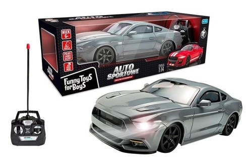 Auto sportowe zdalnie sterowane srebrne, Artyk