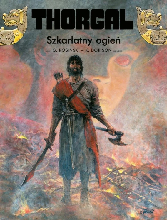 Thorgal T.35 Szkarłatny ogień