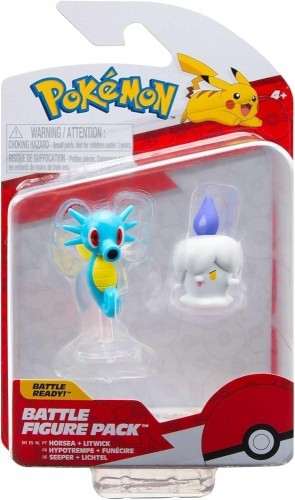 Figurki Pokemon - Horse i duch Litwick, Jazwarez