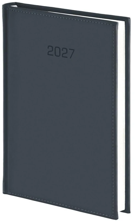 Kalendarz 2027 A4 dzienny Vivella grafit