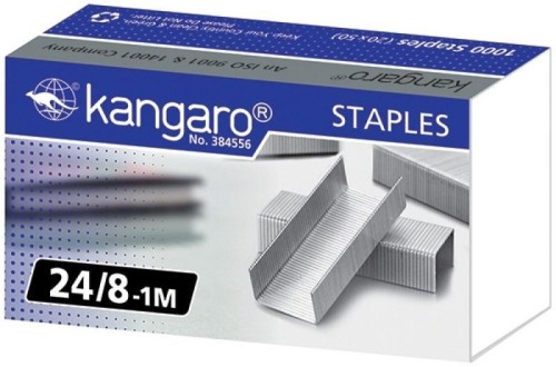 Zszywki No.24/8-1M 1000szt, Kangaro