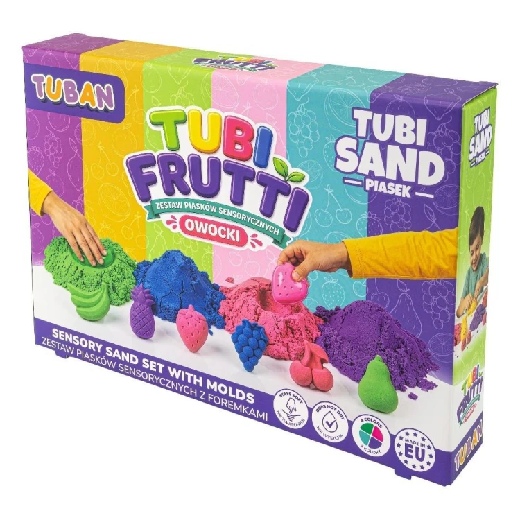 Piasek sensoryczny - Tubi Frutti TUBAN, Tuban