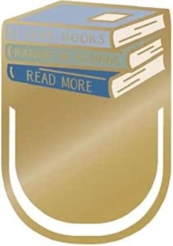 Pulteney Press Zakładka metalowa Rather Be Reading