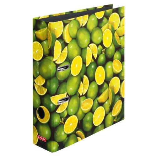 Segregator A4 8cm Limonki max. file, HERLITZ