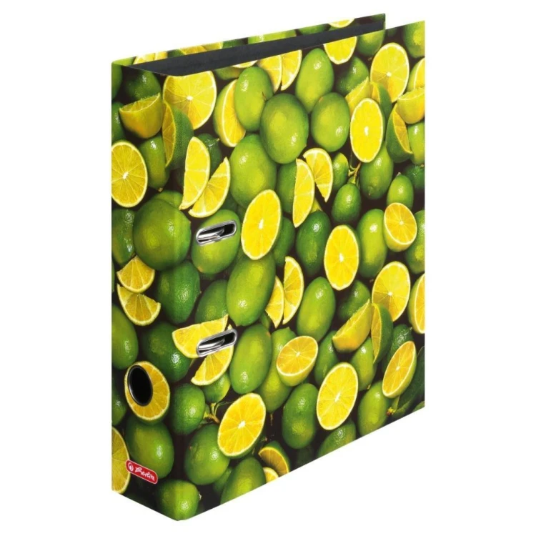 Segregator A4 8cm Limonki max. file, HERLITZ
