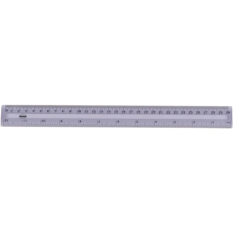 Linijka plastikowa 30cm, Centrum