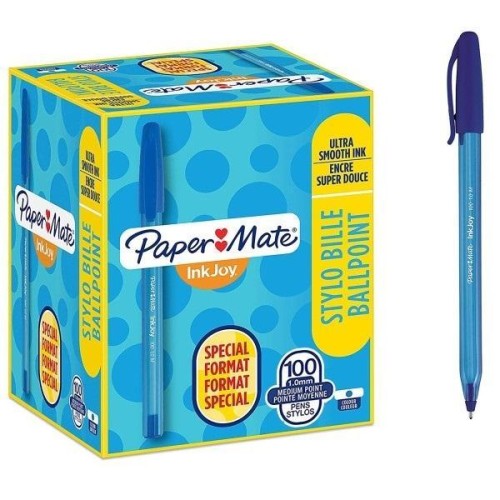 Długopis InkJoy niebieski (100szt), Paper Mate