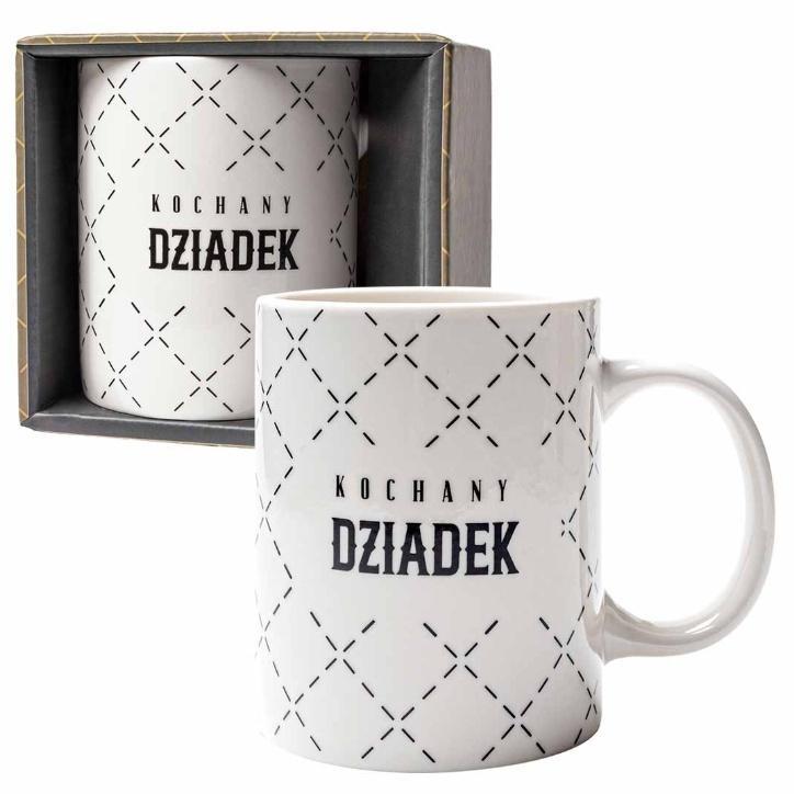 Kubek prezentowy Kochany Dziadek, Be-Happy Gifts