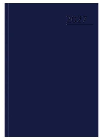 Kalendarz 2027 dzienny A5 basic granat TOP2000