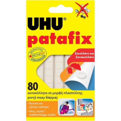 Masa klejąca Patafix 80szt UHU, UHU