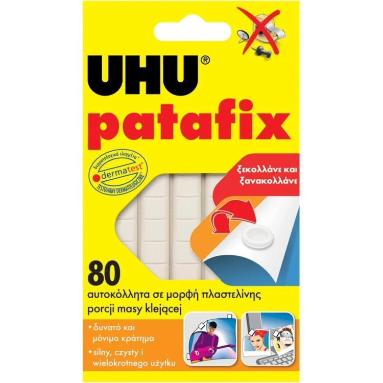 Masa klejąca Patafix 80szt UHU, UHU