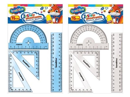 Zestaw geometryczny 4-elementowy 15cm BAMBINO