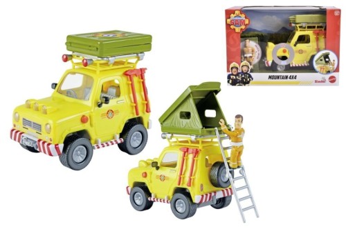 Strażak Sam Jeep 4x4 z namiotem, Simba