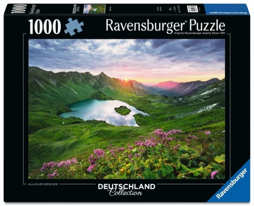 Puzzle 1000 Allgu Mountain Lake, Ravensburger