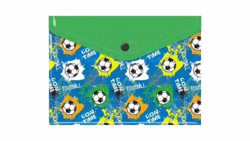 Teczka kopertowa A5 PP nadruk football, Biurfol