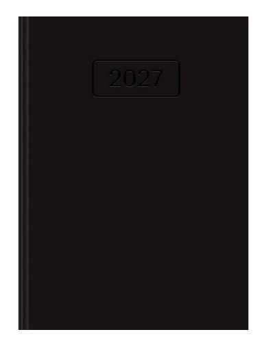 Kalendarz 2027 szefa B5 dzienny czarny HERLITZ