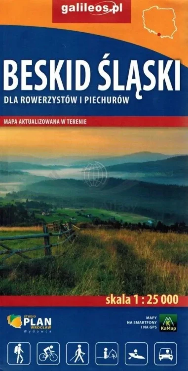Mapa turystyczna - Beskid Śląski 1:25 000 w.2026