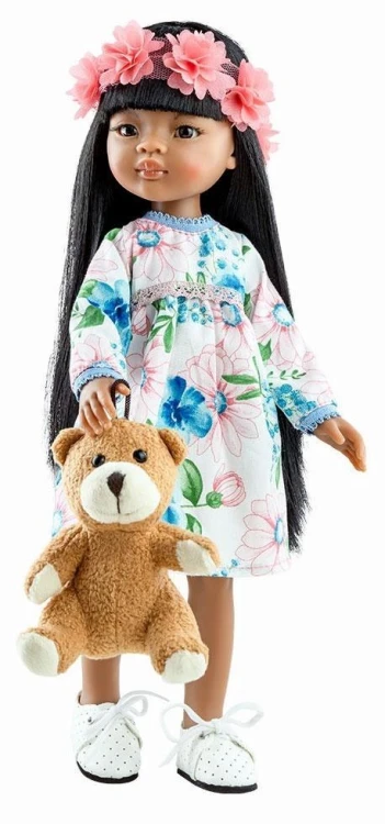 Cudowna hiszpańska lalka Meily 32cm, Paola Reina