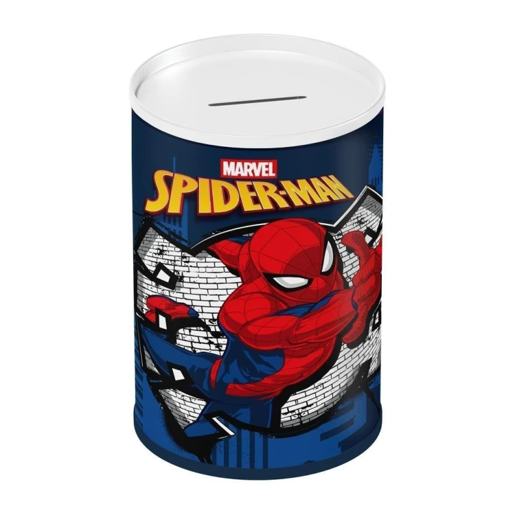 Skarbonka metalowa Spiderman 10x15cm, Diakakis