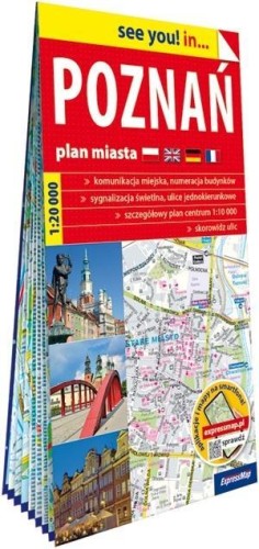 See you! in... Poznań - plan miasta 1:20 000