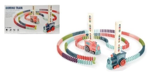 Domino z kolejką układającą domino, SWEDE
