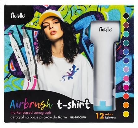 Areograf AirBrurh T-Shirt + akcesoria FIORELLO