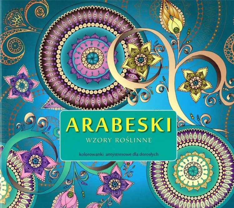 Arabeski. Wzory roślinne, praca zbiorowa