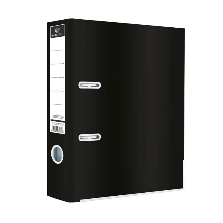 Segregator A4/50K czarny błysk, INTERDRUK