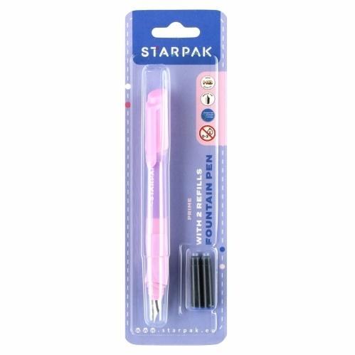 Pióro wieczne z 2 nabojami Prime Pastel, STARPAK