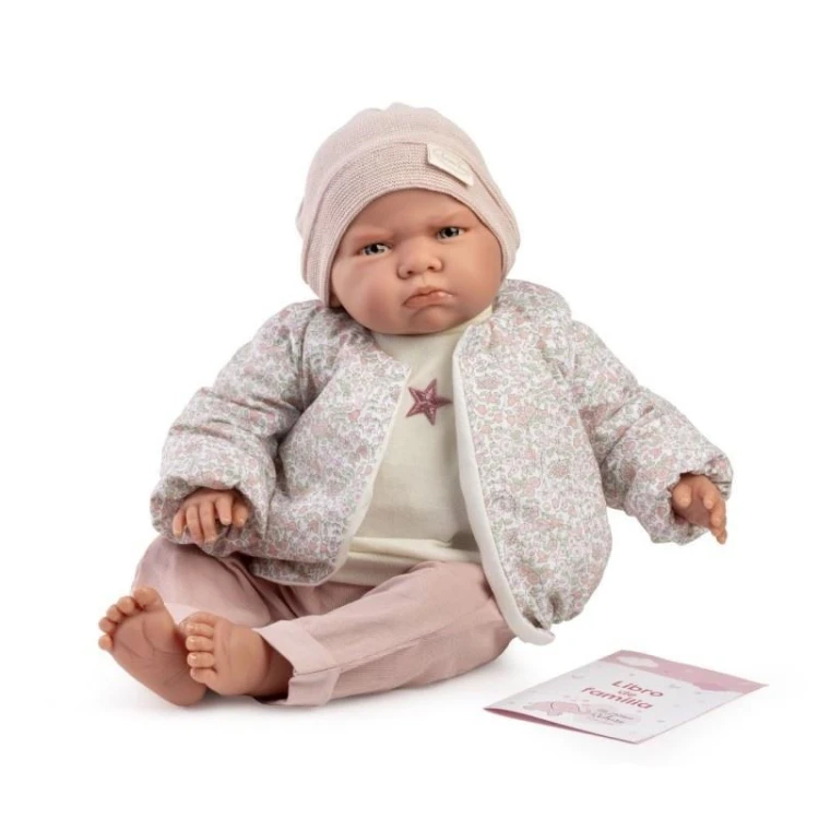 Lalka hiszpańska Reborn Berta 52cm, Antonio Juan