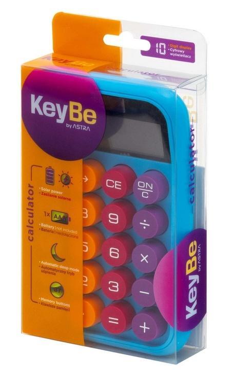 Kalkulator biurkowy 10-cyfrowy Neon Line 2, KeyBe