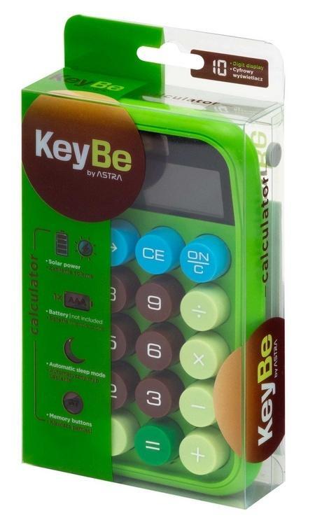 Kalkulator biurkowy 10-cyfrowy Pixel One, KeyBe