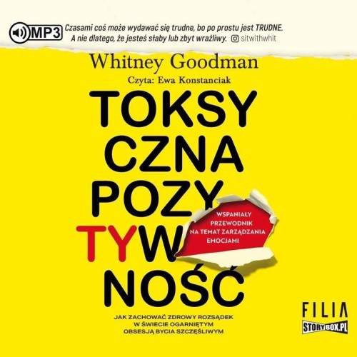 Toksyczna pozytywność audiobook, Whitney Goodman