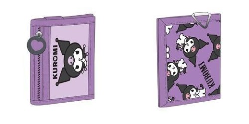 Portfelik Kuromi violet
