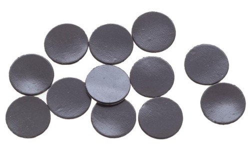 Magnesy samoprzylepne kółka 12szt, Brewis