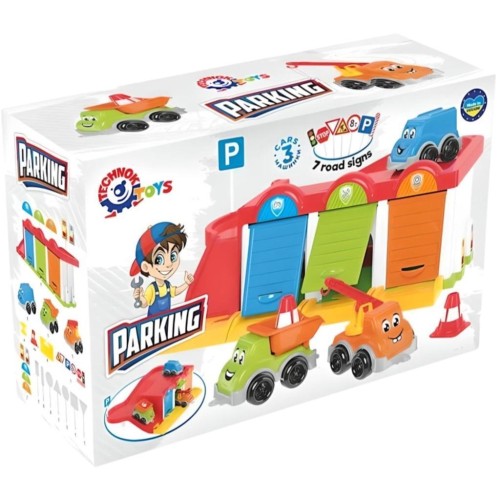 Parking z samochodzikami, Technok
