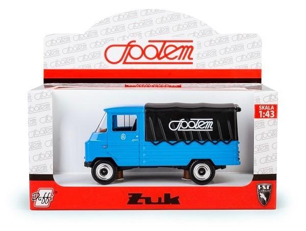 Żuk Społem 1:43 niebieski, Daffi