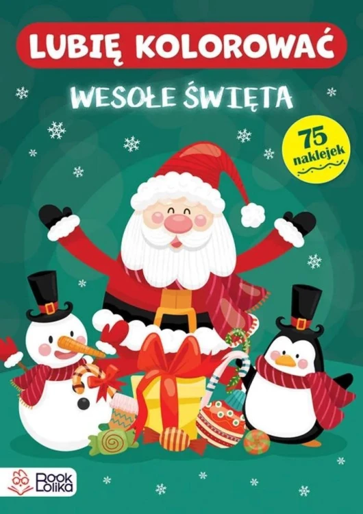 Wesołe święta Lubię kolorować, Monika Majewska