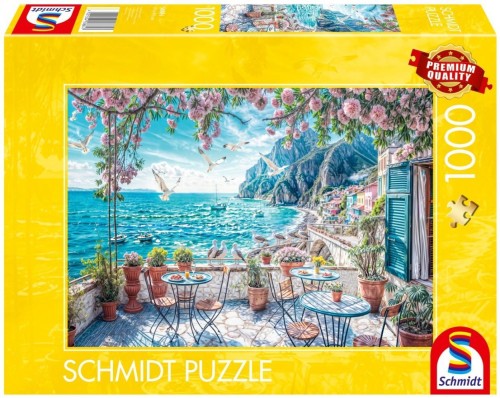 Puzzle PQ 1000 Nadmorski taras, Schmidt